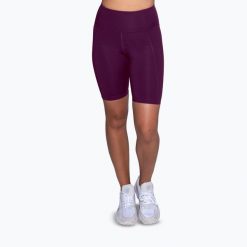 Spodenki Girlfriend Collective Compressive. Czerwone obuwie sportowe damskie GIRLFRIEND COLLECTIVE, bez wzorów, sportowe, na fitness i siłownię. Za 280.00 zł.