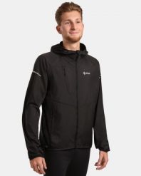 Męska lekka kurtka outdoorowa Kilpi ROSA-M. Czarne kurtki męskie Kilpi, m, bez wzorów, z nylonu, bez kaptura. Za 499.51 zł.