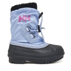 Śniegowce Helly Hansen. Fioletowe śniegowce dziewczęce Helly Hansen, bez zapięcia. Za 349.99 zł.