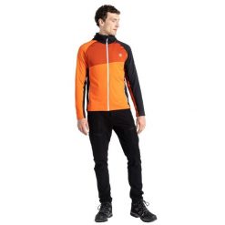 Kurtka Męska Z Kapturem Touring Rozciągliwa Pełen Suwak. Brązowe kurtki męskie Dare 2b, m, bez wzorów, z elastanu, z kapturem. Za 348.99 zł.