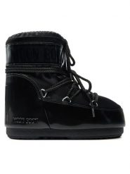 Moon Boot Śniegowce 80D1409350 Czarny. Czarne śniegowce i trapery męskie Moon Boot, ze skóry, bez zapięcia. Za 899.99 zł.