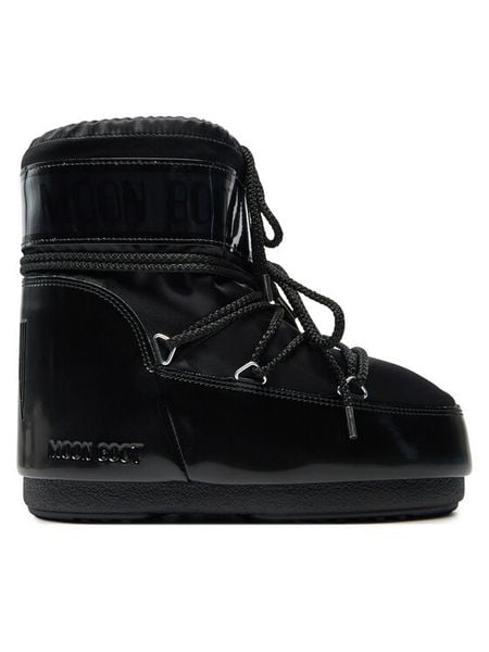 Moon Boot Śniegowce 80D1409350 Czarny. Czarne śniegowce i trapery męskie Moon Boot, ze skóry, bez zapięcia. Za 969.99 zł.