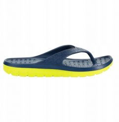 Aquafeel Klapki unisex AQUAFEEL 75213 54 43 blue/yellow. Niebieskie klapki damskie Aquafeel, bez wzorów, sportowe, bez obcasa. Za 121.16 zł.
