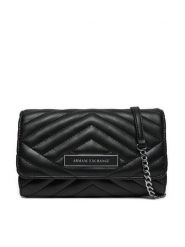 Armani Exchange Torebka 948481 4R742 00020 Czarny. Czarne torebki do ręki damskie Armani Exchange, bez wzorów, ze skóry, wizytowe, bez dodatków. Za 299.99 zł.