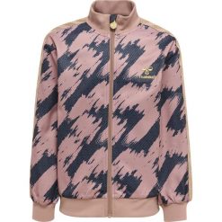 Dziewczęca bluza dresowa zapinana na zamek Hummel Allison. Brązowe bluzy dla dziewczynek Hummel, bez wzorów, z dresówki, bez ramiączek, bez kaptura. Za 206.90 zł.