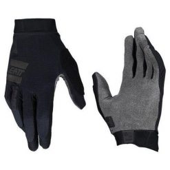 Rękawice rowerowe dziecięce LEATT Glove MTB 1.0 GripR Junior. Czarne rękawiczki dziecięce LEATT, bez wzorów. Za 149.99 zł.