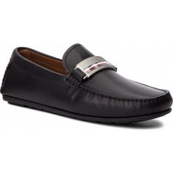 Mokasyny TOMMY HILFIGER - Hardware Leather Loa FM0FM01905 Black 990. Czarne mokasyny męskie Tommy Hilfiger, ze skóry. W wyprzedaży za 419.00 zł.