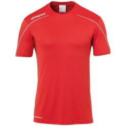 Koszulka Uhlsport Stream 22. Białe koszulki sportowe męskie Uhlsport, m, bez wzorów, bez kołnierzyka, bez ramiączek, na fitness i siłownię. Za 113.00 zł.