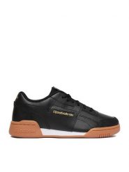Reebok Sneakersy EO-WORKOUT PLUS 100272601 Czarny. Czarne buty sportowe chłopięce Reebok, bez wzorów, ze skóry, bez zapięcia. Za 249.99 zł.