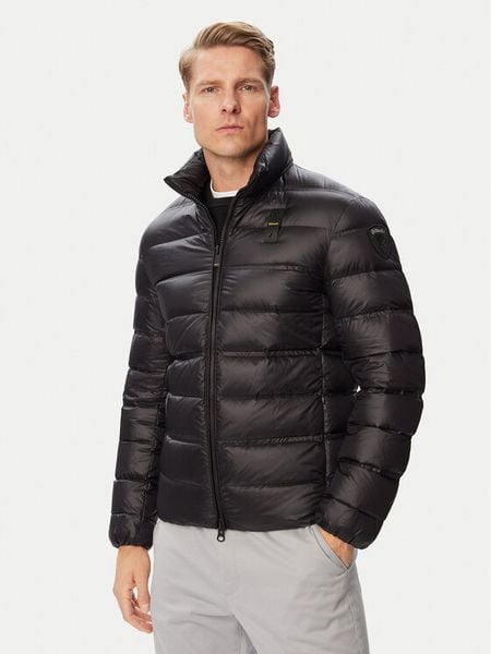 Blauer Kurtka puchowa Belmont 26WBLUC03047 Czarny Regular Fit. Czarne kurtki męskie Blauer, m, bez wzorów, z puchu, bez kaptura. Za 1,419.00 zł.