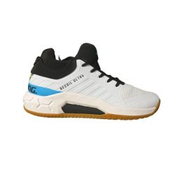 Buty halowe Salming Recoil Ultra Mid. Białe buty sportowe męskie SALMING, bez zapięcia, do piłki ręcznej. W wyprzedaży za 476.00 zł.