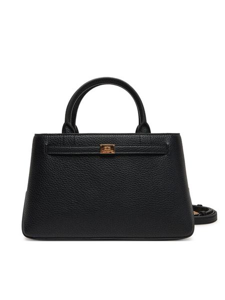 Elisabetta Franchi Torebka BS02A51E2 110 Czarny. Czarne torebki do ręki damskie Elisabetta Franchi, bez wzorów, ze skóry, bez dodatków. Za 1,119.00 zł.