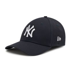 Czapka z daszkiem New Era. Czarne czapki i kapelusze damskie New Era, bez wzorów. Za 109.99 zł.