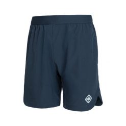 Spodenki do biegania Monaco Izas dla mężczyzn: wygoda i styl. Niebieskie krótkie spodenki sportowe męskie IZAS, l, bez wzorów, z materiału, do biegania. Za 173.87 zł.
