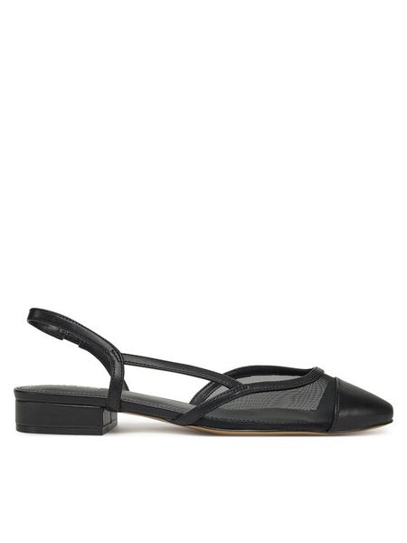 Aldo Sandały Clementinne 13835041 Czarny. Czarne sandały damskie Aldo, bez wzorów, ze skóry, bez obcasa, na płaskiej podeszwie, bez zapięcia. Za 149.99 zł.