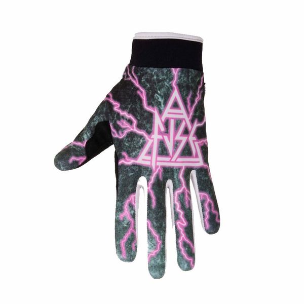 Chroma Hysteria - Rękawiczki BMX - Dziecięce - Czarne. Czarne rękawiczki dziecięce Fuse, bez wzorów, ze skóry. Za 252.00 zł.