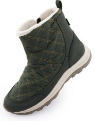 Keen Terradora II WMS Buty damskie zimowe Pull-On WP – ciemna zieleń. Zielone trekkingi damskie Keen, na zimę, trekkingowe. Za 530.99 zł.