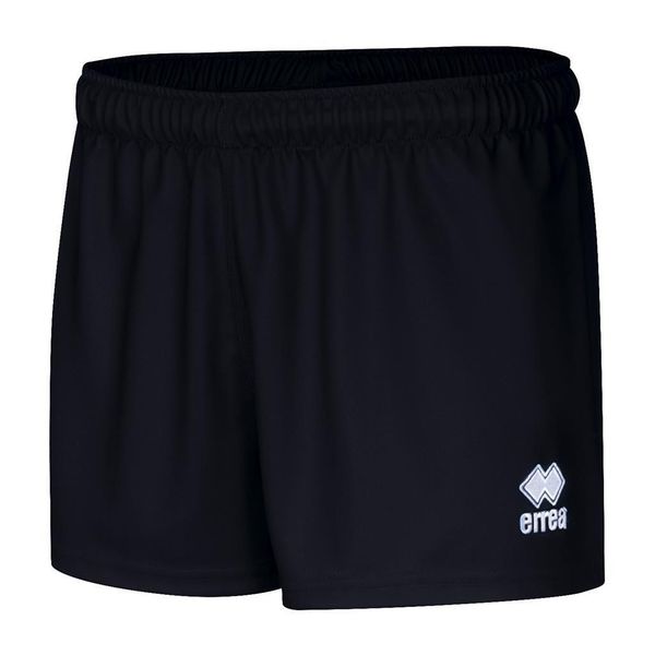 Szorty Errea Brest. Czarne krótkie spodenki sportowe męskie ERREA, l, bez wzorów, z materiału, klasyczne. Za 168.99 zł.