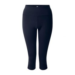 Legginsy 3/4 Damskie Jeden Kolor Influential II. Niebieskie legginsy damskie Dare 2b, bez wzorów, trekkingowe. Za 142.99 zł.
