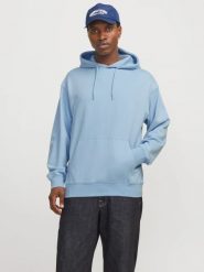 Jack & Jones Jack&Jones męska bluza z kapturem JJESTAR BASIC SWEAT HOOD NOOS 12257852 CHAMBRAY BLUE L. Niebieskie bluzy męskie Jack & Jones, l, bez wzorów, z kapturem. Za 109.99 zł.