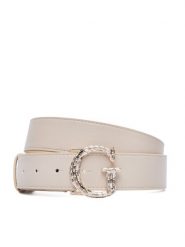 Guess Pasek Damski BW9496 P6435 Beżowy jasny. Brązowe paski damskie Guess, z aplikacjami, ze skóry. Za 284.99 zł.