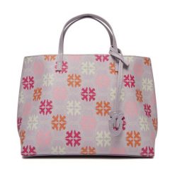 Torebka PINKO. Fioletowe torebki shopper damskie Pinko, bez wzorów, klasyczne, bez dodatków. Za 1,459.00 zł.