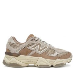 Sneakersy New Balance. Brązowe trampki i tenisówki chłopięce New Balance, bez wzorów, bez zapięcia. Za 699.99 zł.