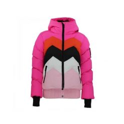 Damska odpinana kurtka puchowa Peak Mountain. Brązowe kurtki snowboardowe damskie Peak Mountain, m, bez wzorów, z poliesteru, długie, narciarskie. Za 591.00 zł.