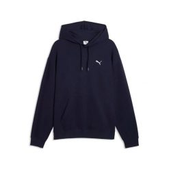 Bluza z kapturem z regulowanym sznurkiem Puma. Niebieskie bluzy męskie Puma, m, bez wzorów, z dżerseju, z kapturem. Za 256.50 zł.