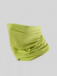 4F Bandana do biegania uniseks - zielona Uniwersalny. Zielone szaliki męskie 4f, bez wzorów, z dzianiny. Za 49.99 zł.