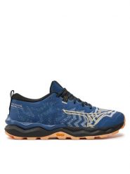 Mizuno Buty do biegania Wave Daichi 8 J1GK247171 Granatowy. Niebieskie obuwie sportowe damskie Mizuno, bez wzorów, z materiału, do biegania. Za 359.99 zł.