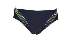 Kąpielówki slipy męskie na basen Arena Maylon Brief D5. Niebieskie kąpielówki męskie Arena, l, bez wzorów, z materiału, na fitness i siłownię. Za 51.98 zł.