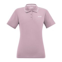 Koszulka Polo Damska Botanna. Czerwone koszulki sportowe damskie Regatta, bez wzorów, bez kołnierzyka, bez ramiączek, trekkingowe. Za 94.99 zł.