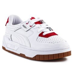 Buty Puma Cali Dream Heritage W 384010-01 białe. Białe obuwie sportowe damskie bez wzorów, z gumy. Za 626.79 zł.
