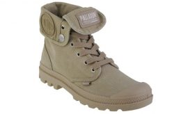Buty sportowe Sneakersy damskie, Palladium Baggy. Brązowe obuwie sportowe damskie Palladium, bez wzorów, z materiału, trekkingowe. Za 349.99 zł.