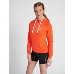 Bluza damska z kapturem Hummel hmlGG12. Czerwone bluzy damskie Hummel, na wiosnę, xs, bez wzorów, z bawełny, z kapturem. Za 206.45 zł.