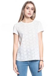 BLUZKA DAMSKA MUSTANG Alina C Lace CLOUD DANCER 1009070 2020. Bluzki damskie Mustang, s, bez wzorów, bez kołnierzyka, bez ramiączek. W wyprzedaży za 39.99 zł.