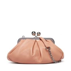 Torebka Weekend Max Mara. Czerwone torebki do ręki damskie Weekend Max Mara, bez wzorów, wizytowe, bez dodatków. Za 1,309.00 zł.