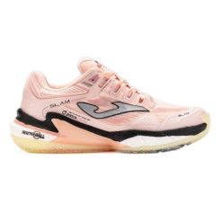 Buty do tenisa Joma Slam Lady 2529 TSLALS2529OM różowe. Czerwone obuwie sportowe damskie bez wzorów, z gumy, na fitness i siłownię. Za 501.51 zł.