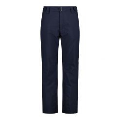 Spodnie narciarskie z tkaniny żakardowej CMP. Niebieskie spodnie snowboardowe męskie CMP, m, bez wzorów, z tkaniny, narciarskie. Za 435.50 zł.