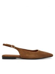 Vagabond Shoemakers Baleriny Delia 5907-240-89 Brązowy. Brązowe baleriny damskie Vagabond Shoemakers, bez wzorów, ze skóry, bez obcasa. Za 449.99 zł.