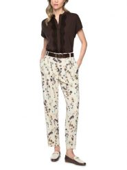 Marc Cain Koszulka Kobiety Bawełna brązowy, 44. Brązowe t-shirty damskie Marc Cain, bez wzorów, z bawełny, eleganckie, bez kołnierzyka. Za 849.95 zł.