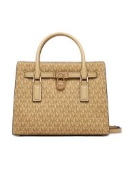 MICHAEL Michael Kors Torebka Hamilton Moderne 30T6GNXS1V Kremowy. Białe torebki do ręki damskie MICHAEL Michael Kors, bez wzorów, ze skóry, bez dodatków. Za 1,239.00 zł.