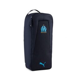 Torba na buty OM 2025/26. Niebieskie obuwie sportowe damskie Puma, bez wzorów, do piłki nożnej. Za 138.00 zł.