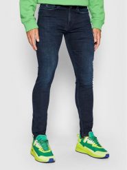 Calvin Klein Jeans Jeansy Skinny Fit J30J314625 Granatowy Skinny Fit. Niebieskie jeansy męskie Calvin Klein Jeans. Za 319.99 zł.