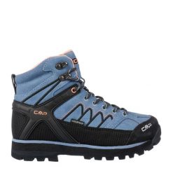 Buty trekkingowe damskie CMP MOON MID. Czarne obuwie sportowe damskie CMP, bez wzorów, trekkingowe. W wyprzedaży za 479.99 zł.