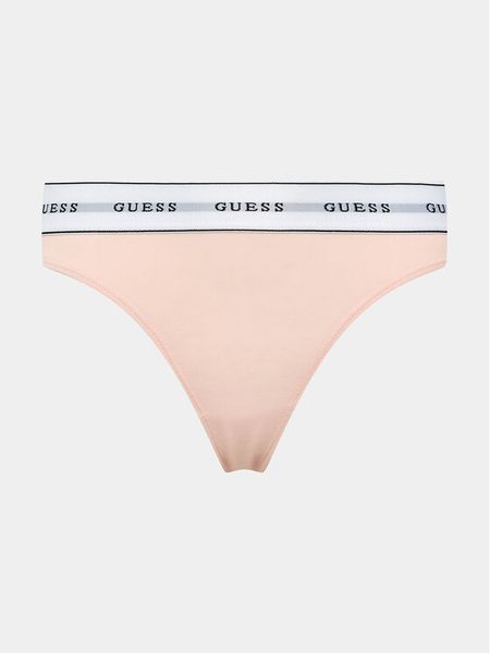 Guess Figi klasyczne O97E02 KBBU1 Różowy. Czerwone figi damskie Guess, m, z aplikacjami, z bawełny. Za 71.99 zł.