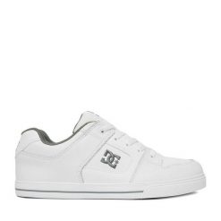 Sneakersy DC Shoes. Białe trampki i tenisówki chłopięce DC Shoes, bez wzorów, bez zapięcia. Za 229.99 zł.