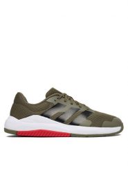 Adidas Buty na siłownię Dropset Base Training Shoes KJ4194 Zielony. Zielone buty sportowe męskie Adidas, z materiału, bez zapięcia, na fitness i siłownię. Za 279.99 zł.