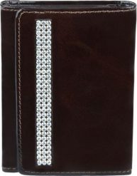 Stefania Portfel damski nora - swarovski. Portfele damskie Stefania, bez wzorów. Za 264.00 zł.